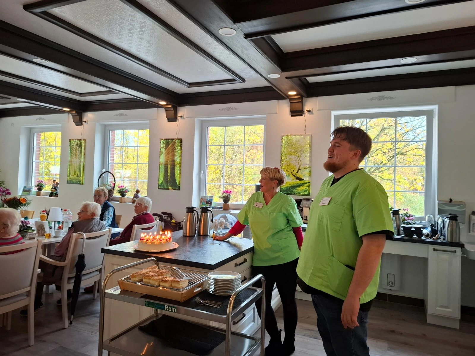 Kuchen und Torte für die Gäste